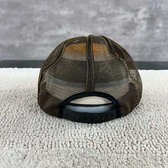 VINTAGE EASTERN HYDRAULIC MACHINE MESH SNAPBACK TRUCKER HAT OSFA TWO TONE CAP - Picture 4 of 7
